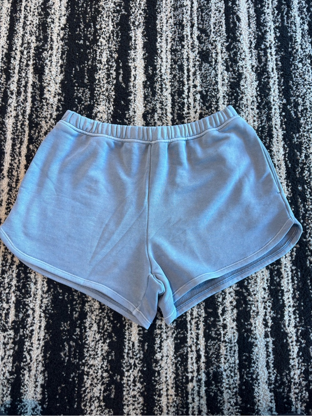 Beyond Yoga Light Blue Athletic Shorts